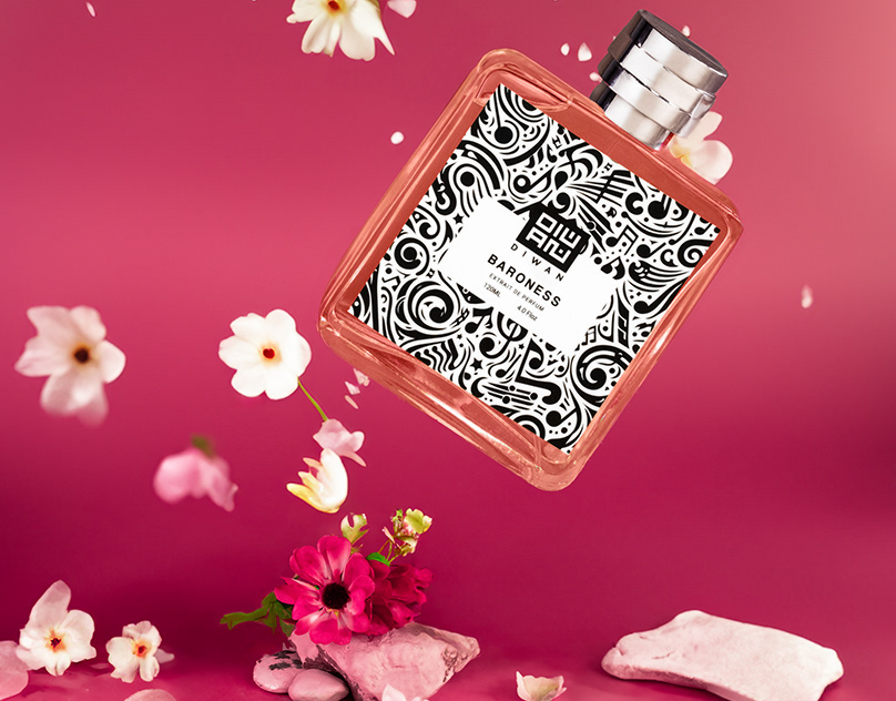 Frame from the Diwan Perfumes shoot